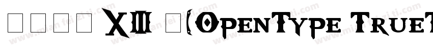思源黑体 03 中(OpenType TrueType)(Versi字体转换